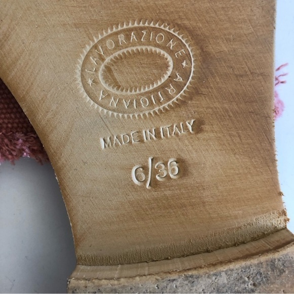 L*Space by Cocobelle Pink Canvas Slides - Picture 14 of 15